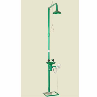 Emergency Shower And Eye With Triple Activation